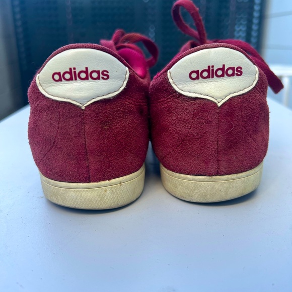 Adidas Womens neo burgundy shoes - Picture 2 of 3